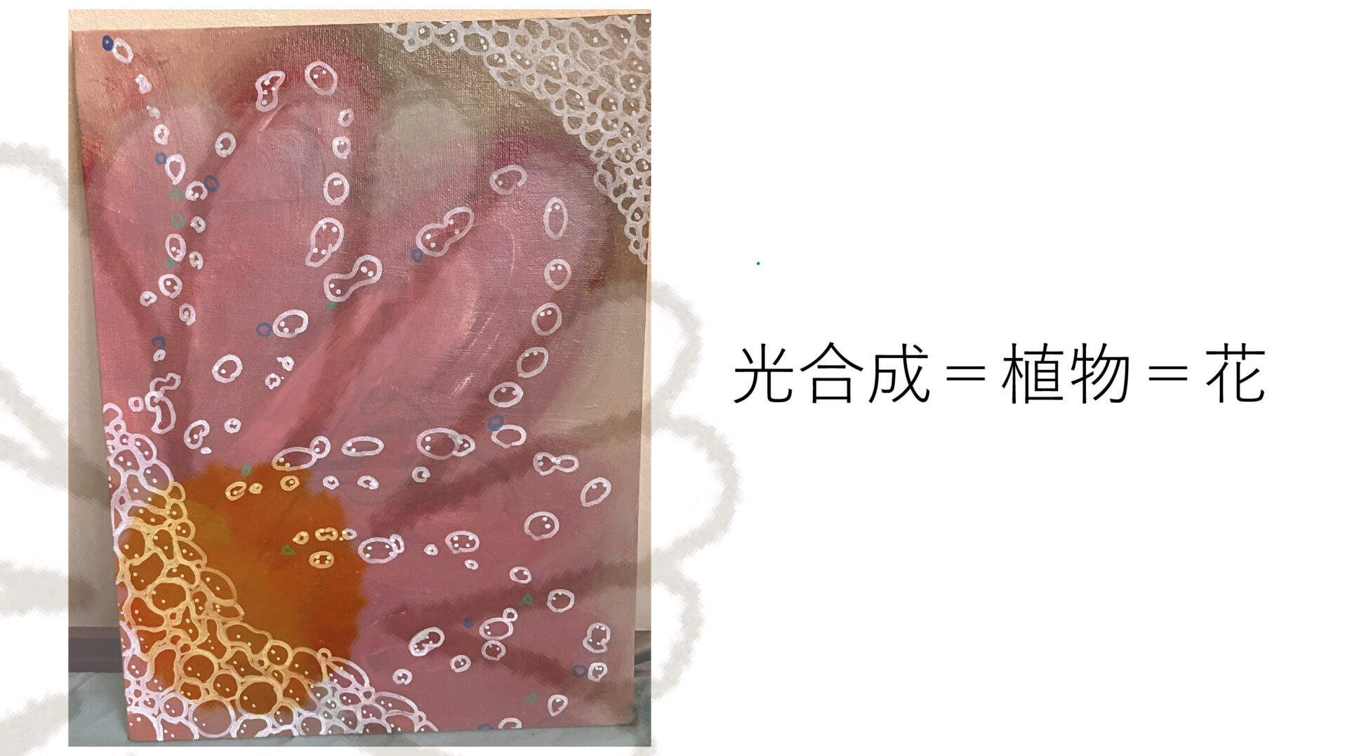 洋画「培養生活」