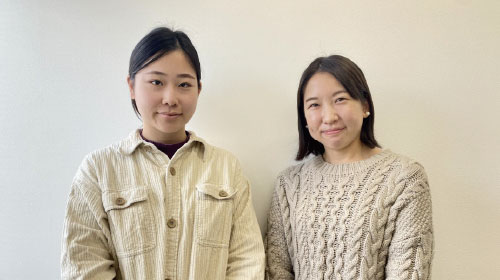 左：松本さん　右：高山さん