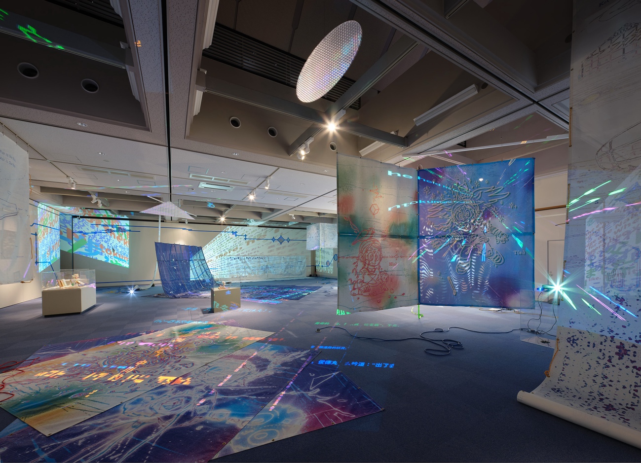 個展「□とか△、できかけのPの話」2024