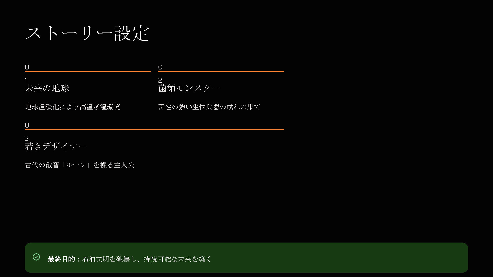 クラフティング・サバイバルRPG 資料