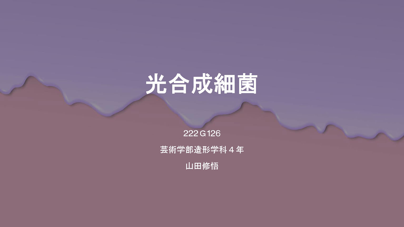 光合成細菌 資料