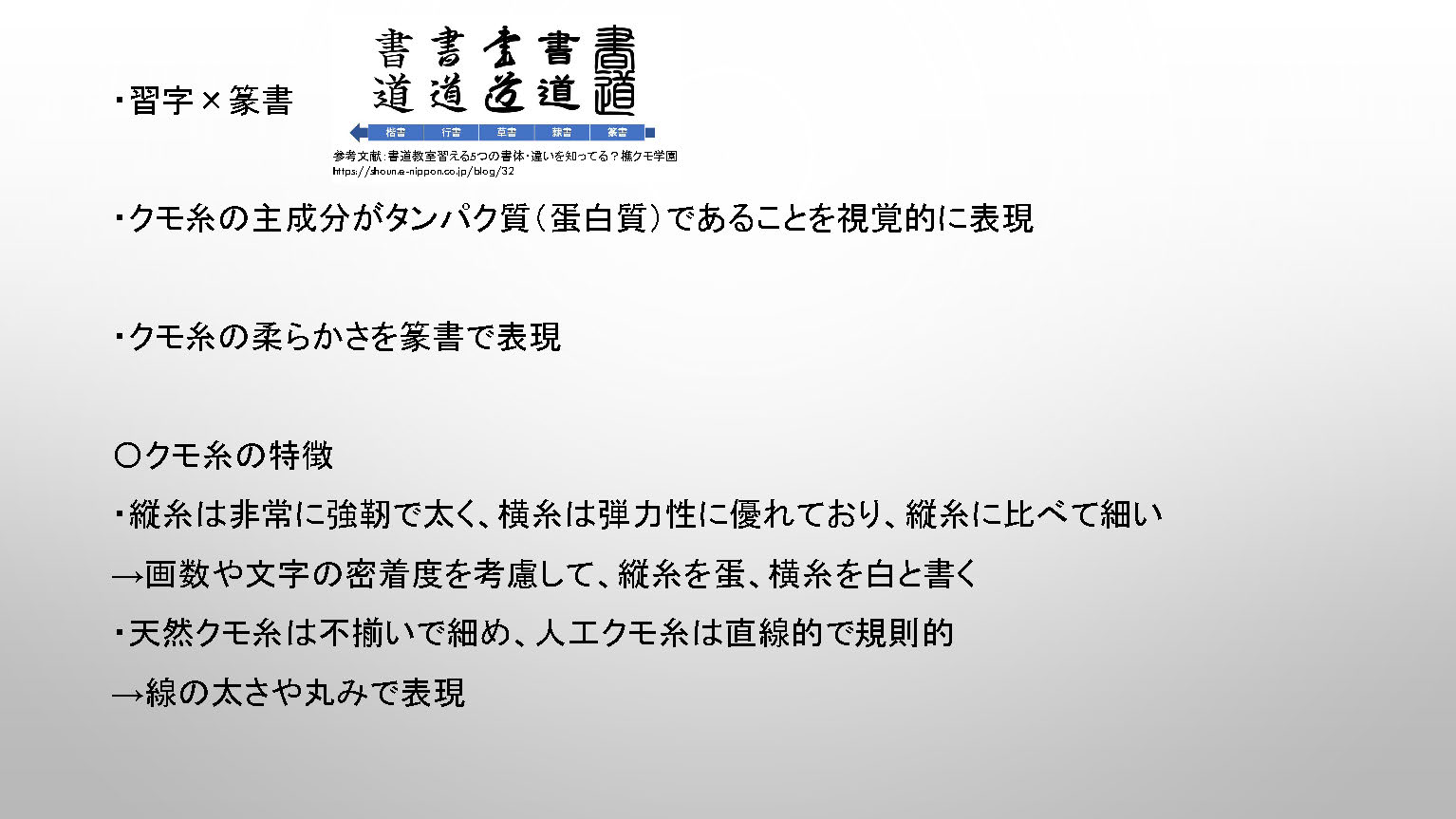 クモ糸 資料