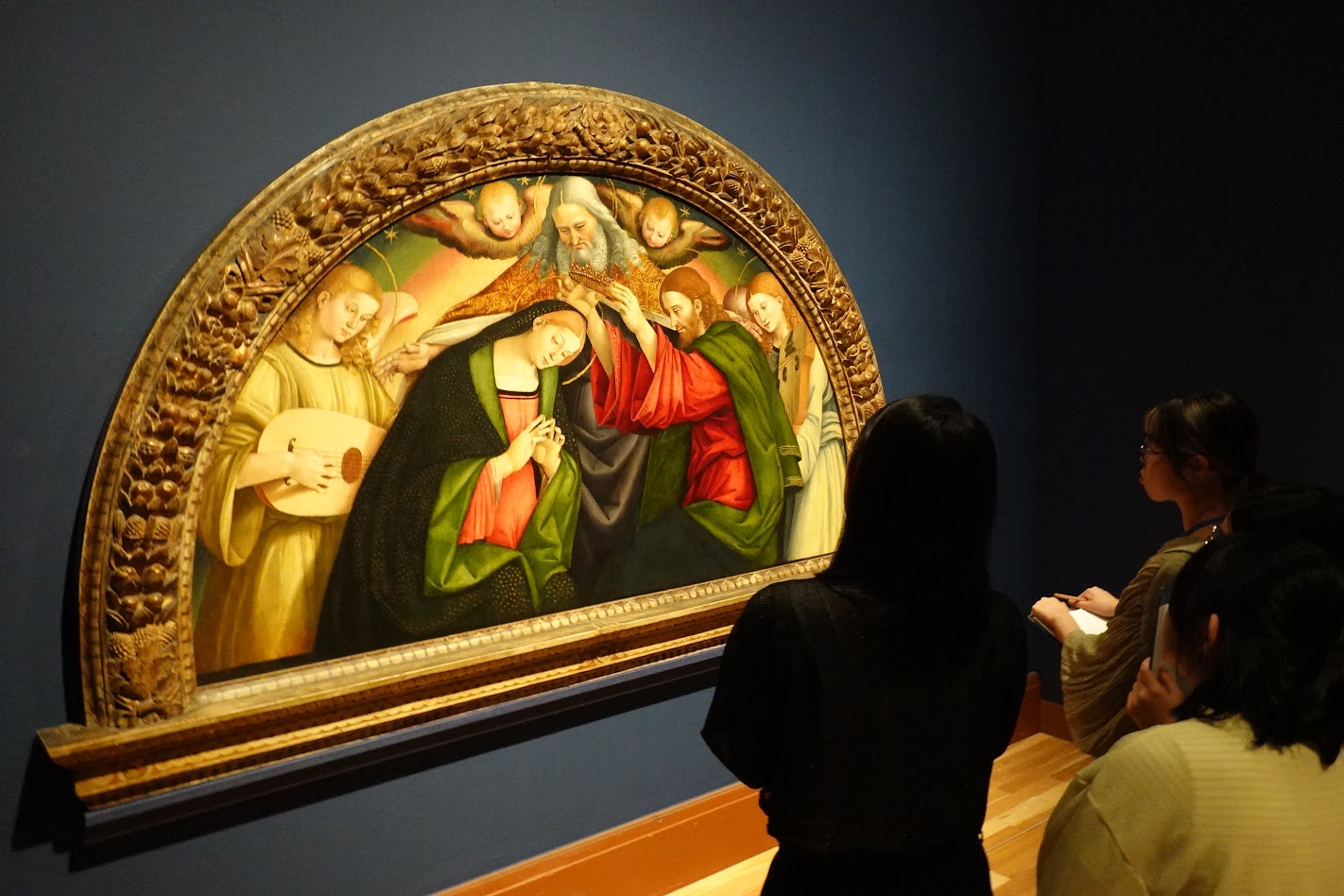 「京都市京セラ美術館×NIKKEI STEAM　対話型アート鑑賞ワークショップ『どこ見る？どう見る？西洋絵画！』」実施風景、2025年、画像提供：日経新聞社