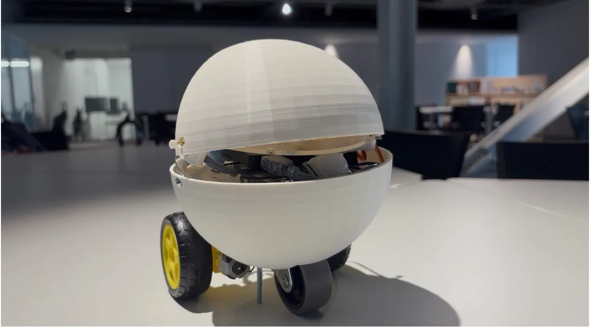 空気を食べるロボットの作品