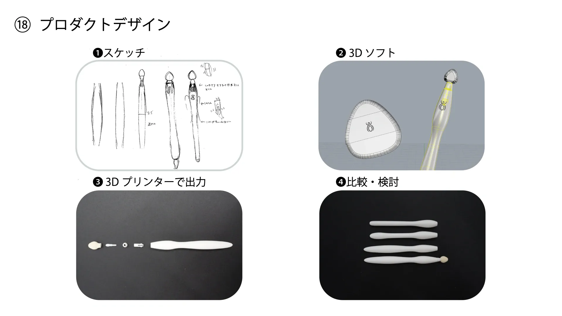 人工クモ糸から考える、ディスポーザブル・メイクツールのプレゼン資料 19ページ目